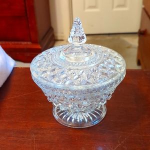 Vintage Anchor Hocking candy dish